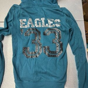 Victoria’s Secret pink NFL Collection - Philadelphia eagles zip up - XS